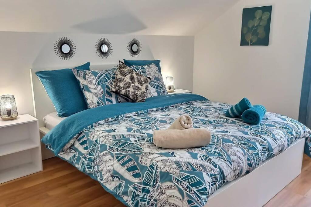 Blue Home-By So'Serenityhome-Climatisation-Parking Prive Cluses Dış mekan fotoğraf